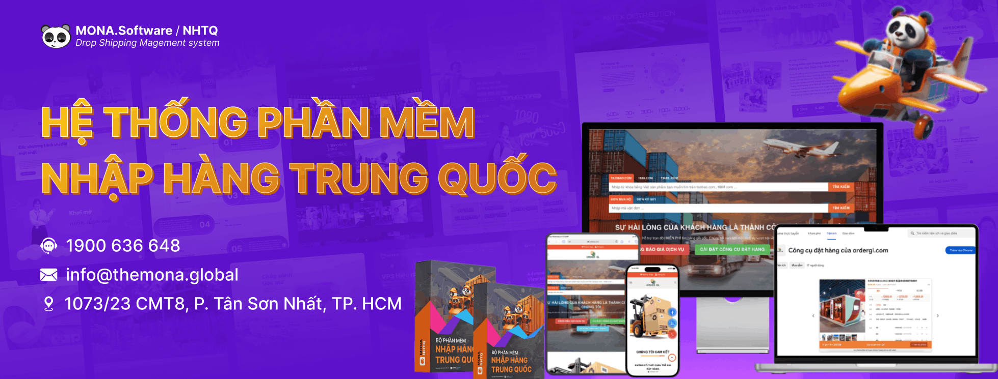Hệ thống phần mềm nhập hàng Trung Quốc ưu việt của MONA