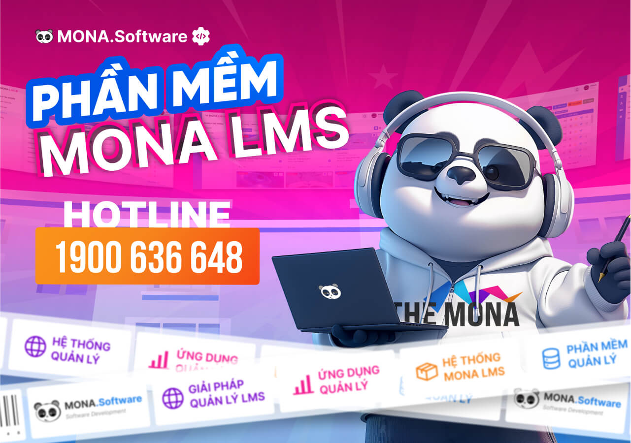 Phần mềm quản lý trung tâm giáo dục MONA LMS