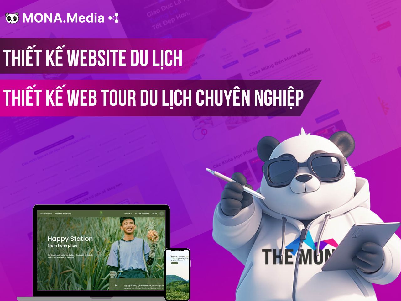 Thiết kế website du lịch