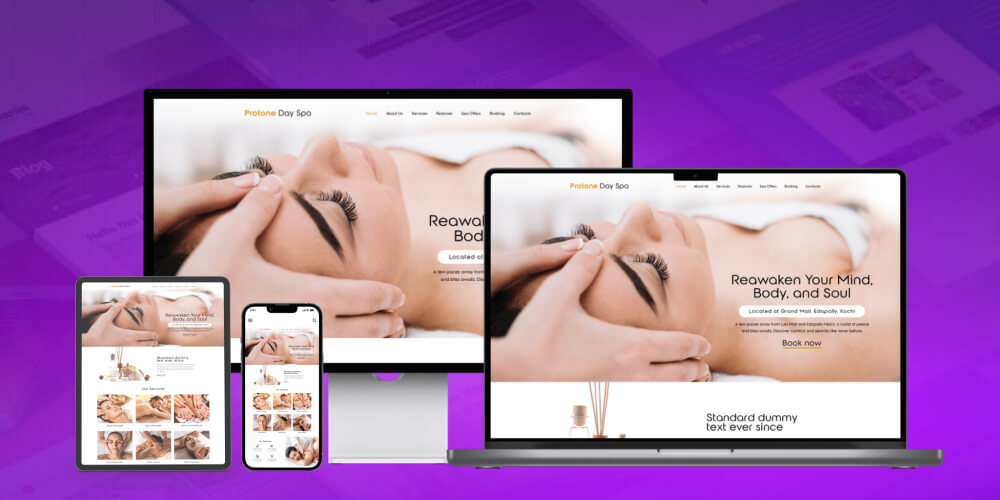 Web spa chuẩn Responsive
