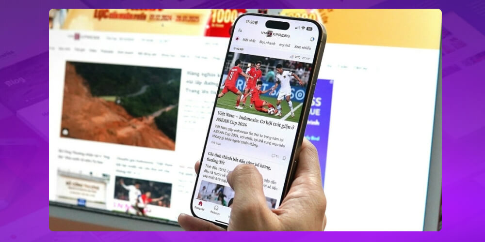 website tin tức đa ngành 