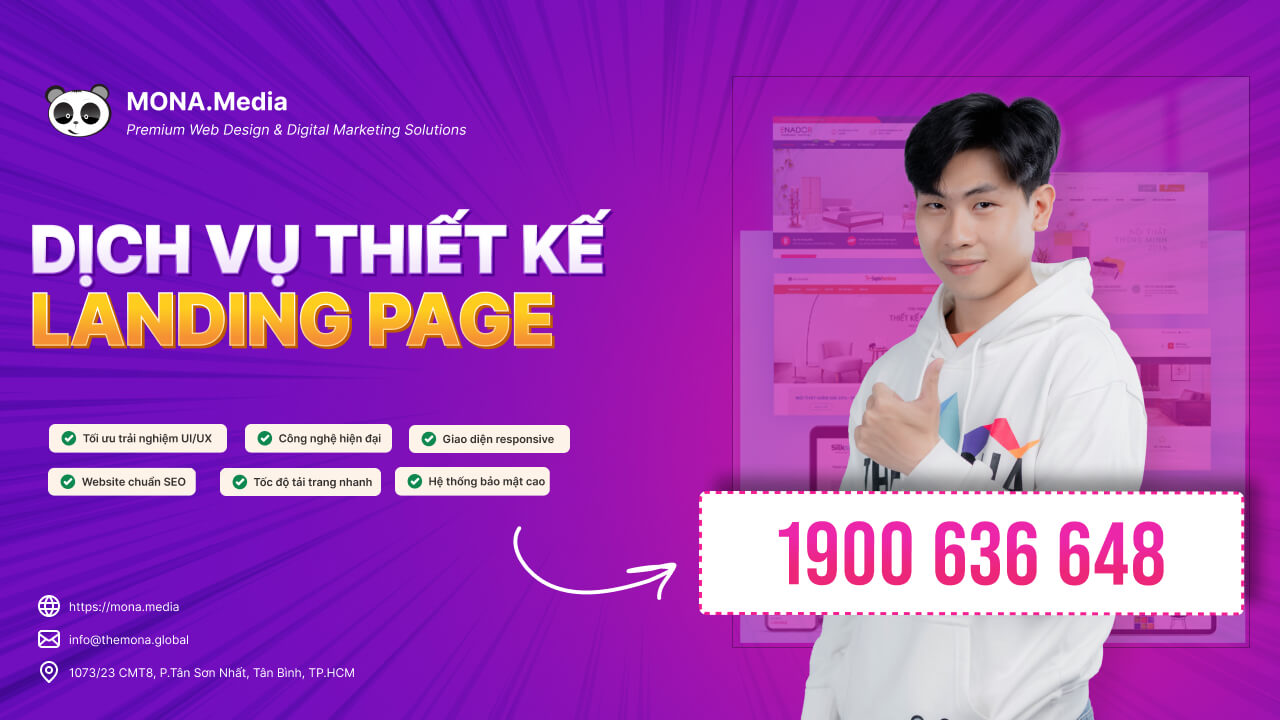 Dịch vụ thiết kế landing page