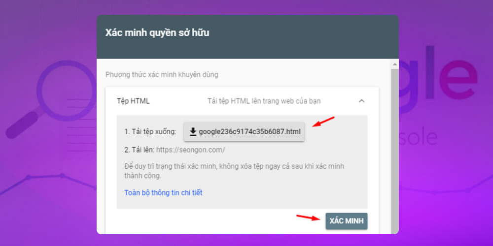 Tải tệp HTML 