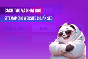 tạo khai báo Sitemap