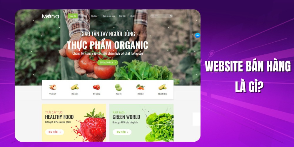 Tìm hiểu website bán hàng là gì