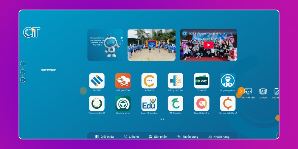 Công ty thiết kế website tại Đồng Nai CIT Group
