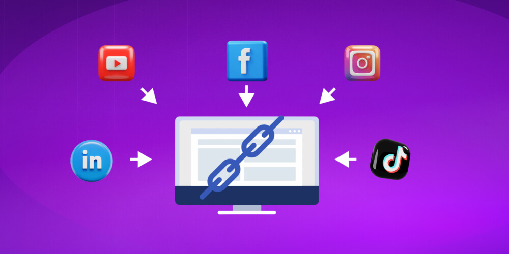 backlink từ mạng xã hội