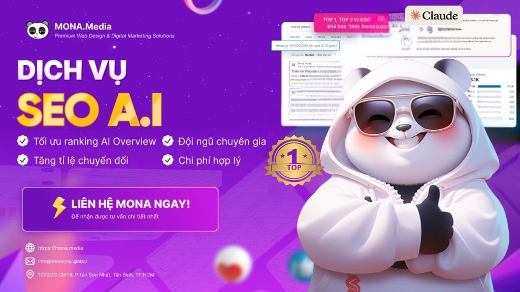 Dịch vụ SEO AI MONA Media