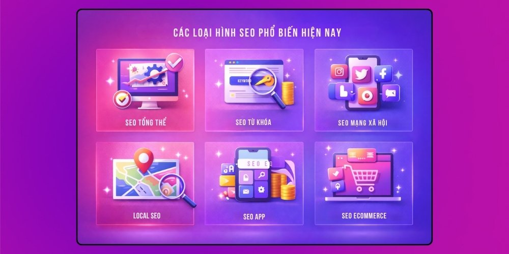 Các loại SEO phổ biến