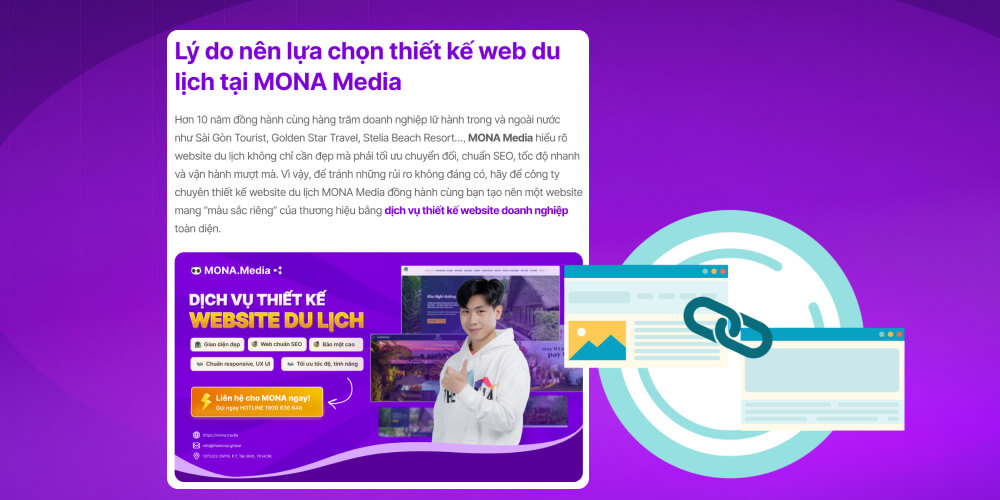 đi internal link liên quan