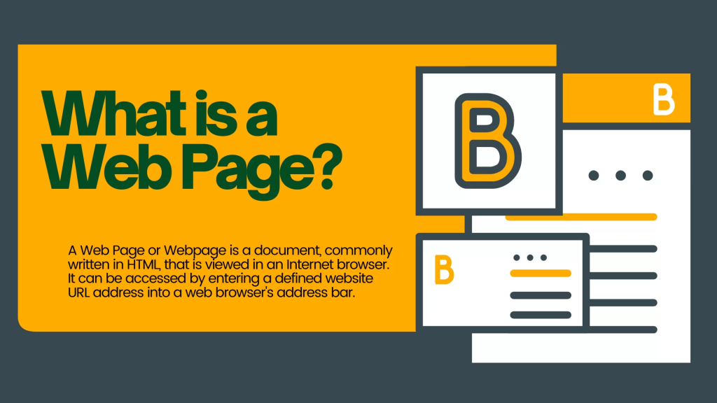 web page là gì
