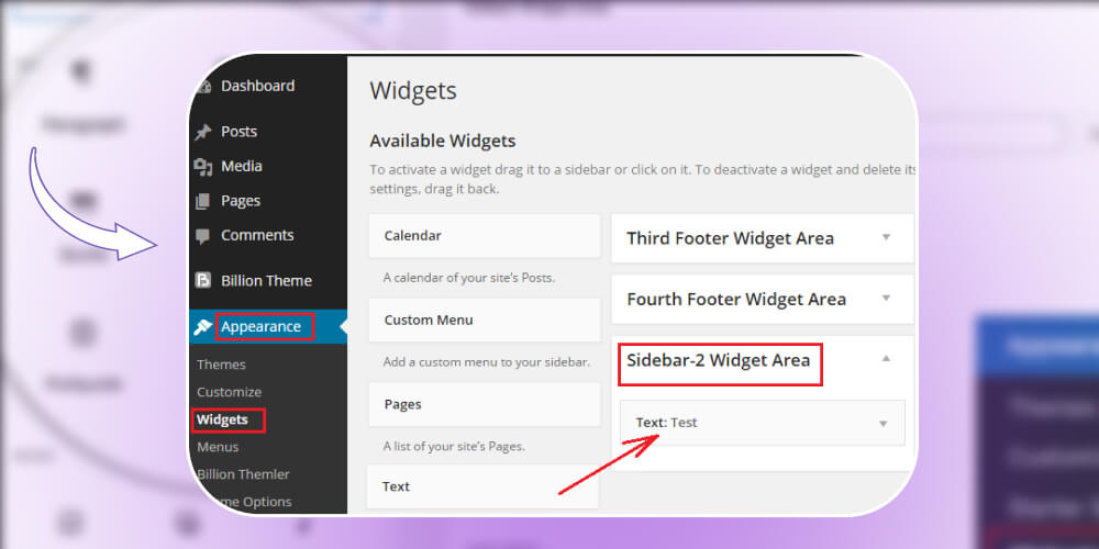 Hướng dẫn cách thêm widget vào wordpress