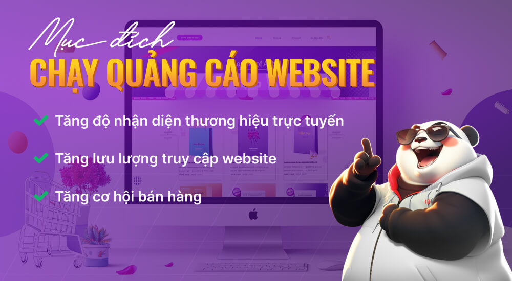 Mục đích thực hiện chạy quảng cáo website