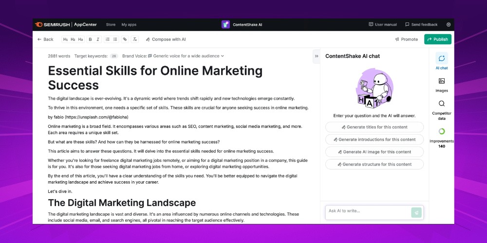 Phần mềm AI Contentshake AI
