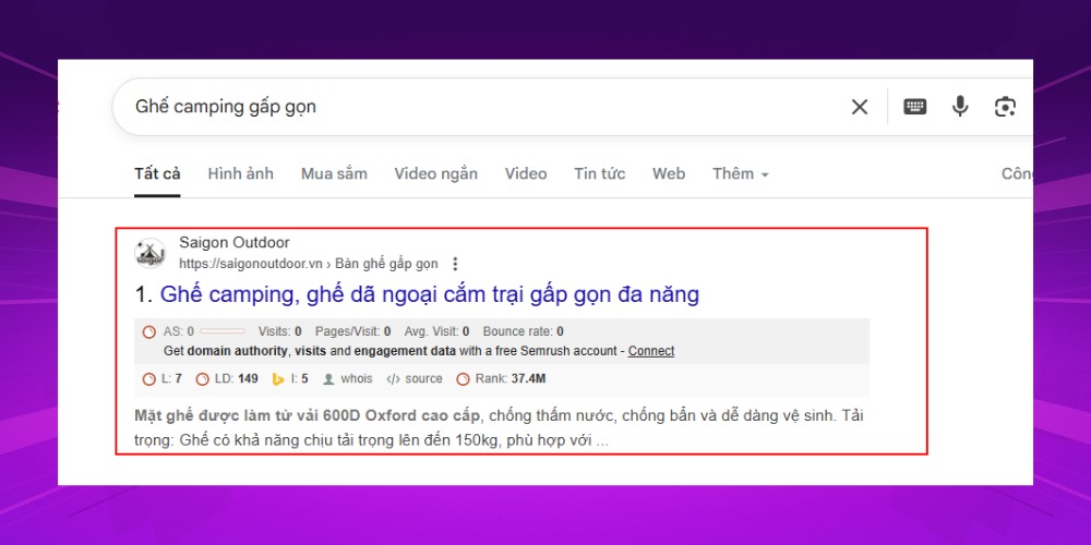 SEO danh mục sản phẩm giúp cải thiện thứ hạng cho website
