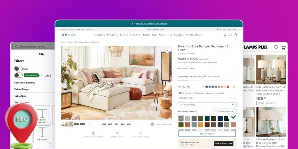 Kết hợp Local SEO cho website nội thất