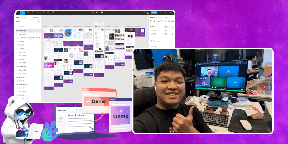 Thiết kế website demo chi tiết