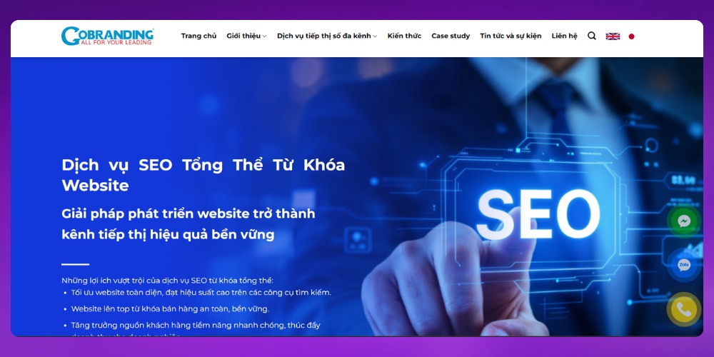 Agency làm SEO GOBRANDING