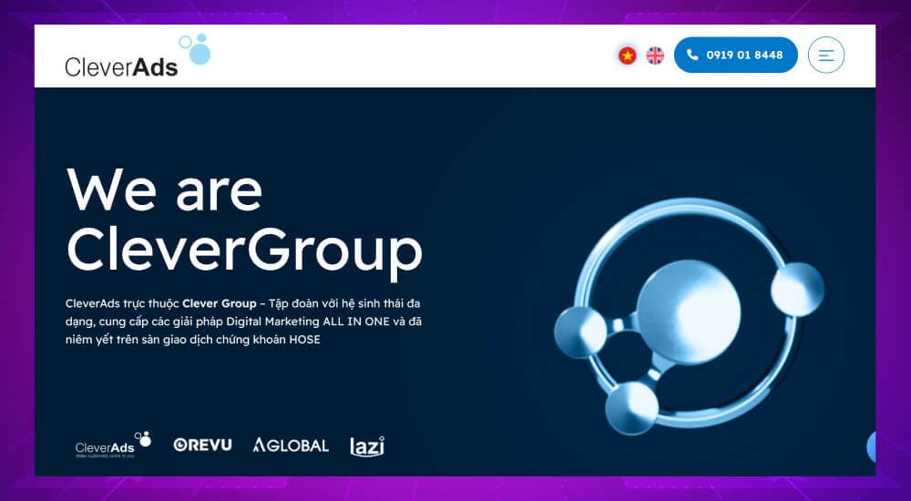 Công ty creative agency tại Việt Nam CleverAds