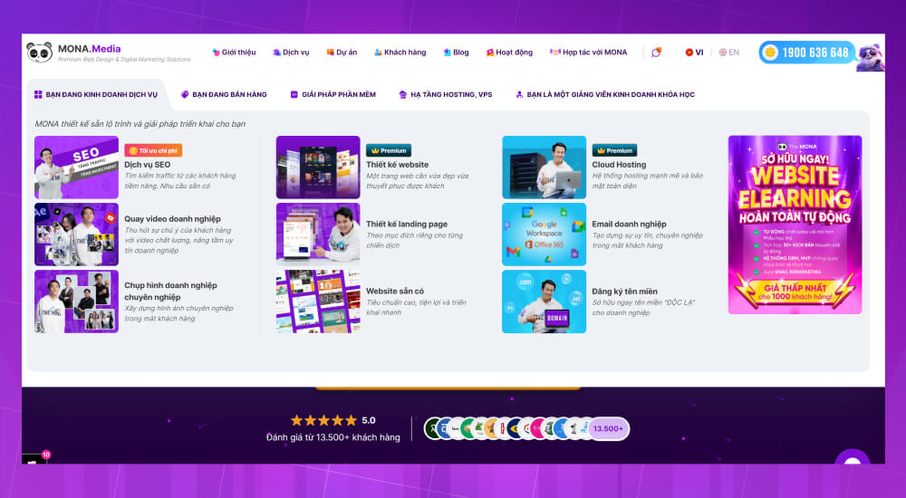 Công ty Digital Marketing Agency MONA Media