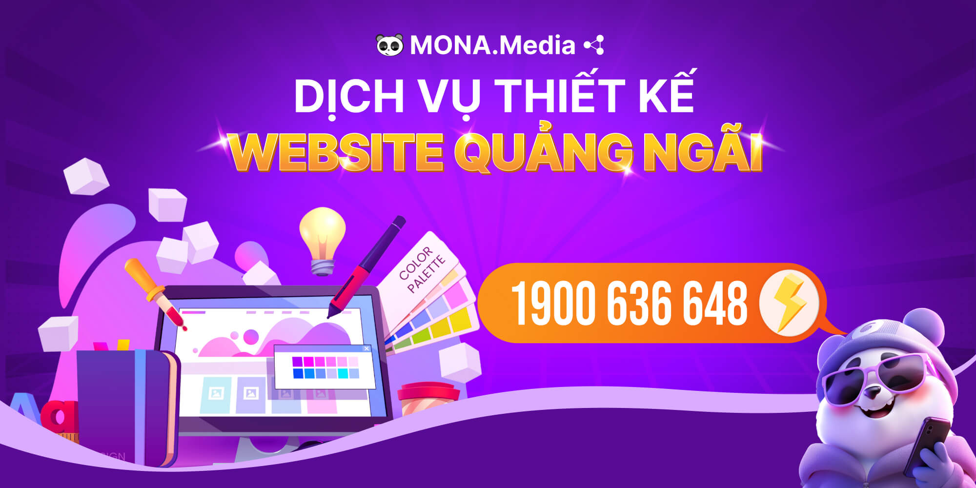 Công ty thiết kế website tại Quảng Ngãi MONA Media