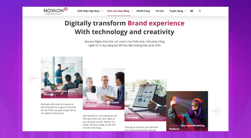 Digital marketing agency Việt Nam NovaOn