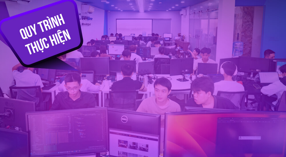 Quy trình thực hiện dịch vụ làm website tại Quảng Ngãi​